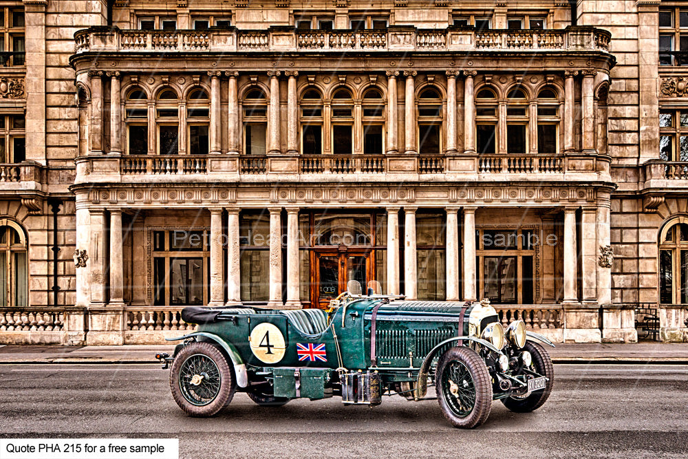 Bentley in London Art