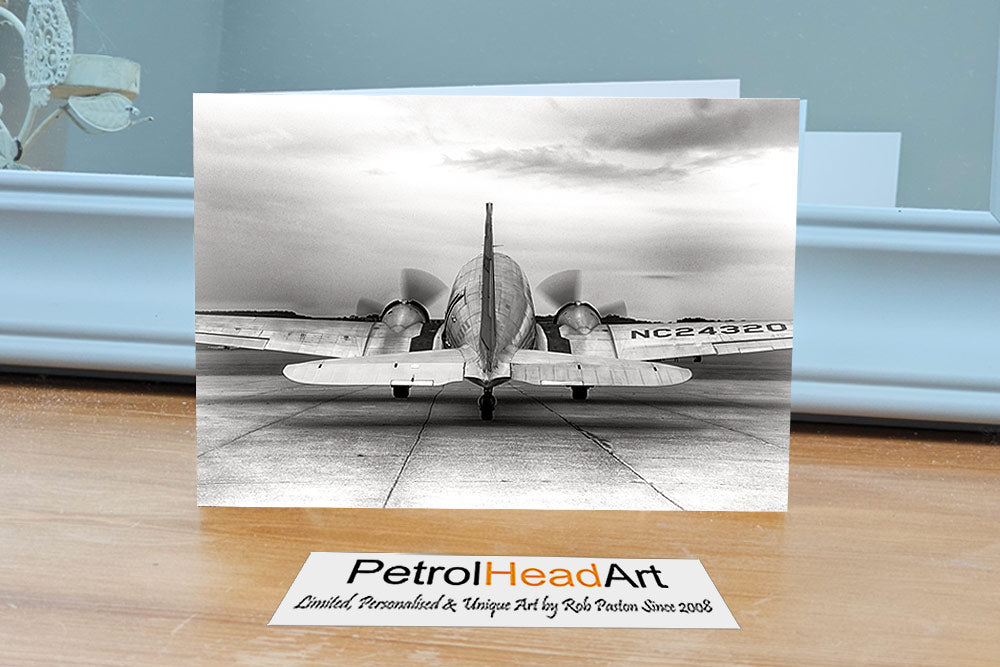 DC3 Dakota Greetings Card