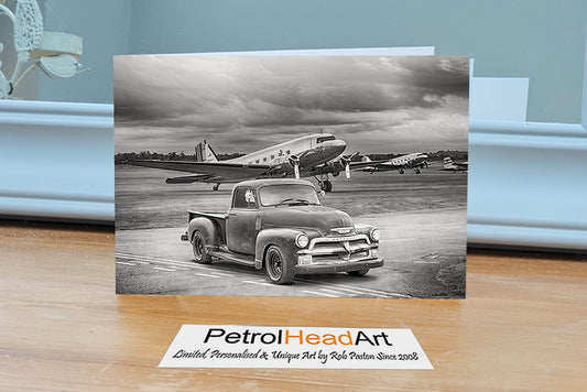Dakota DC3 Greetings Card
