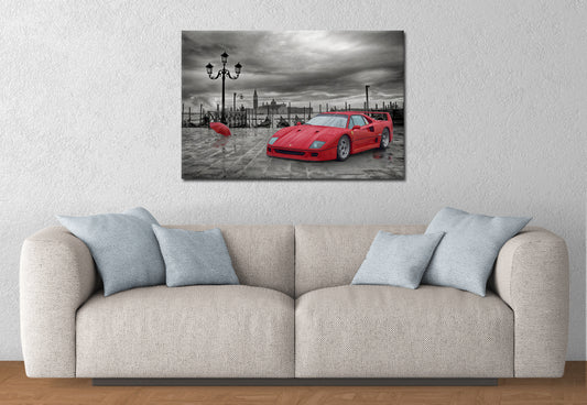 Ferrari F40 art 1