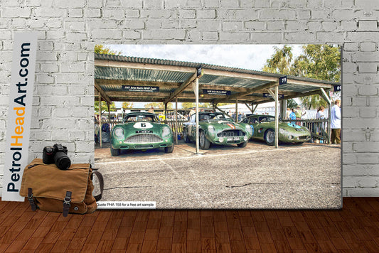 Aston Martin DB4 Racing Art