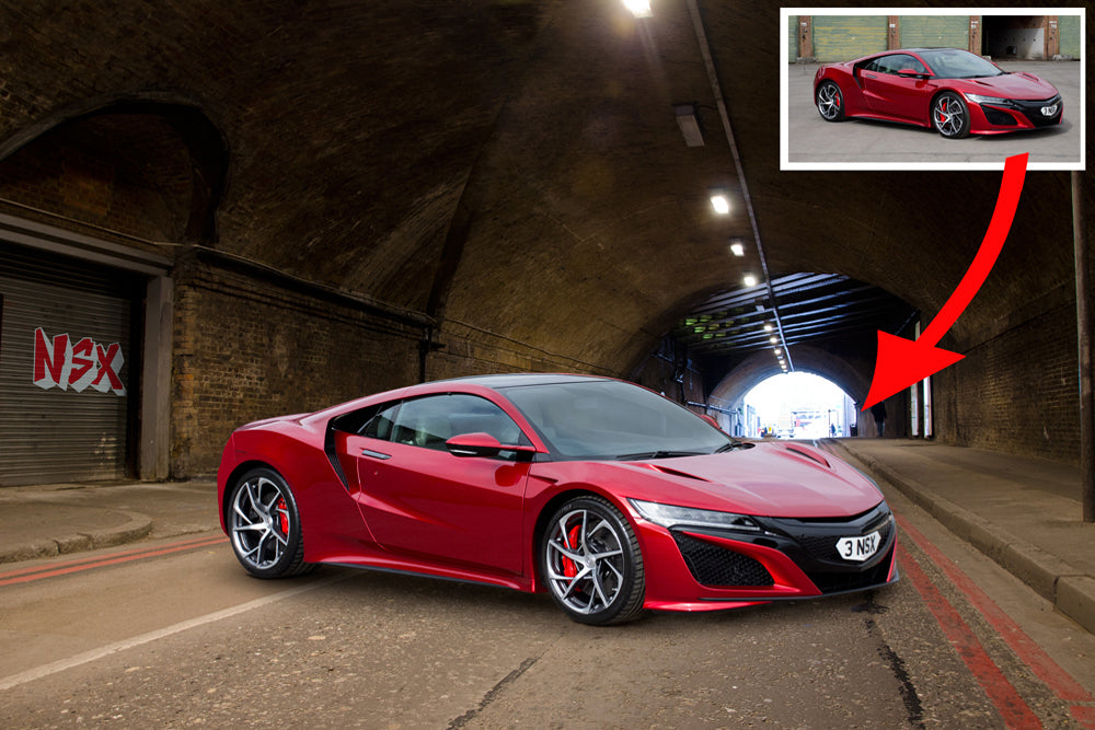 Personalised Moody Car Art