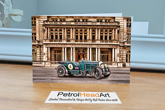 Classic Bentley Greeting Card