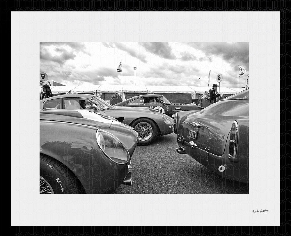 Classic Aston Martin Racing Art