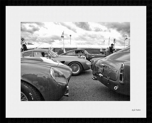 Classic Aston Martin Racing Art