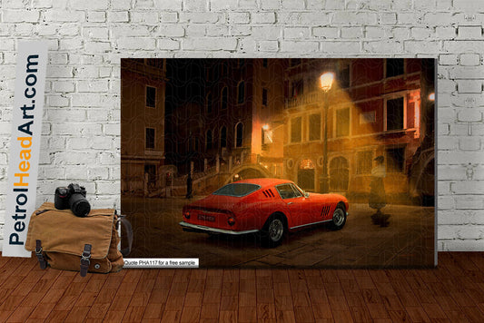 Ferrari Art 275 In Venice Art For Sale