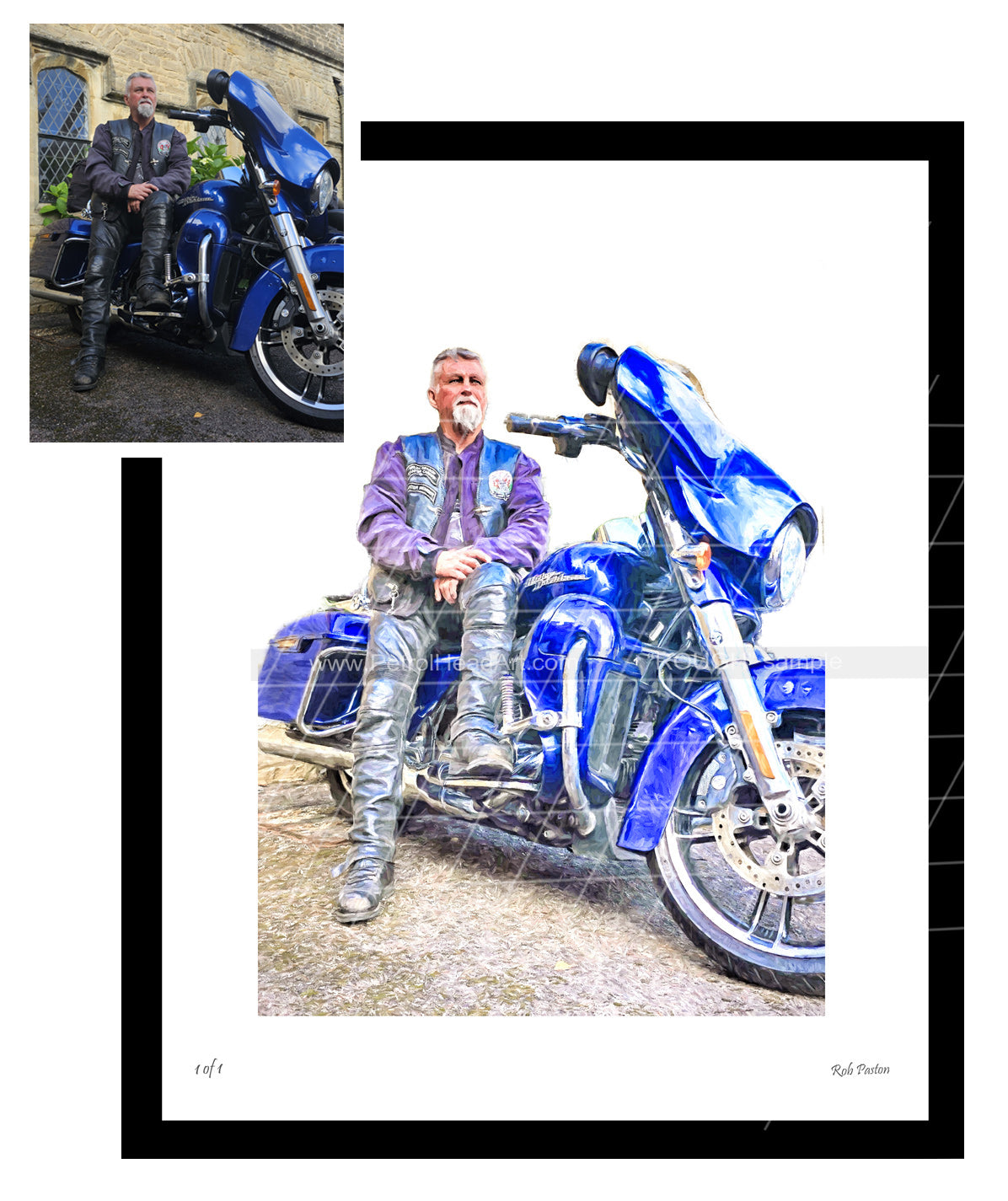 Personalised Harley Art ideas for under £100