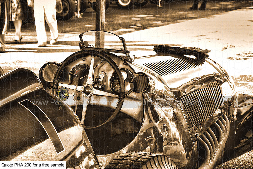 Goodwood Revival Art 6b