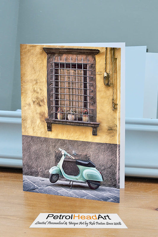 Tuscanny Art Greetings Card