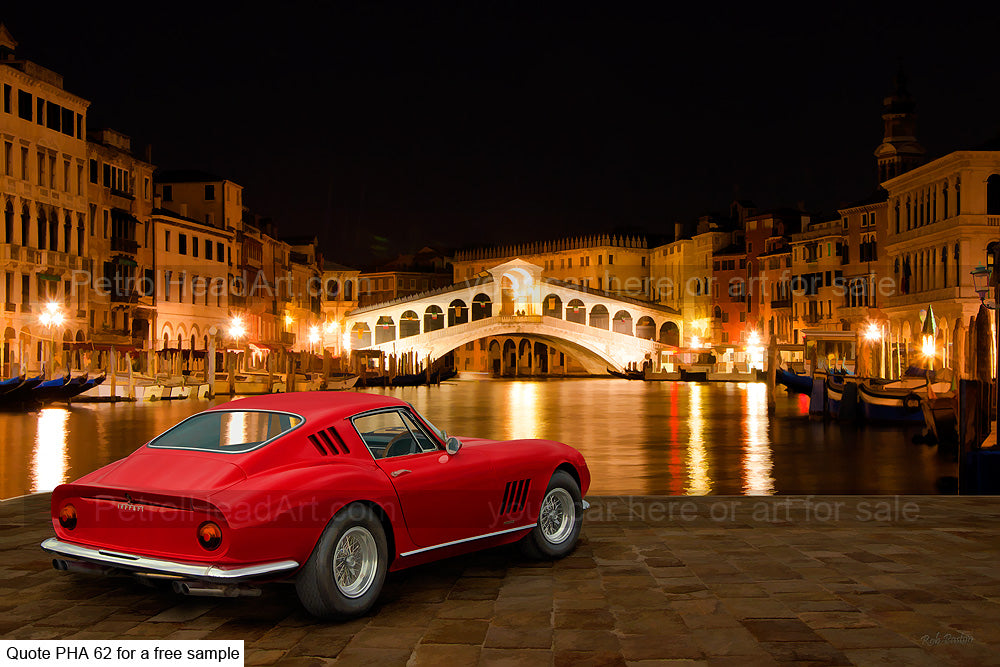 Classic Ferrari Greeting Card
