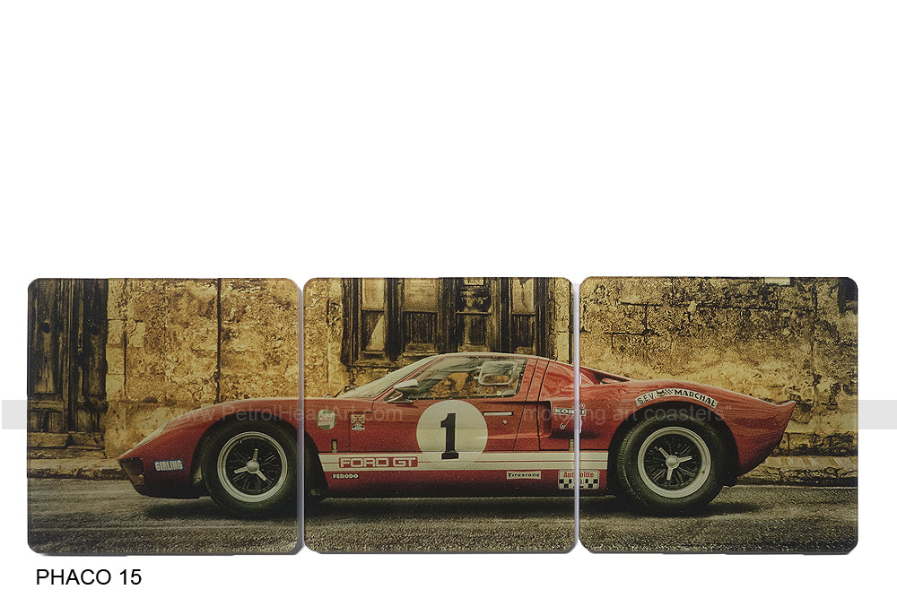 Classic gt40 motoring coasters