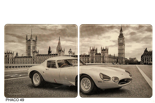 Jaguar E Type Coasters