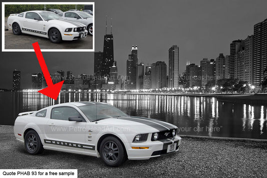 Mustang Car Art Ideas