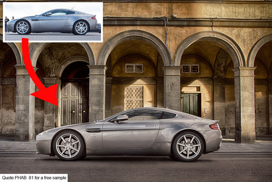 Personalised Aston Martin Art