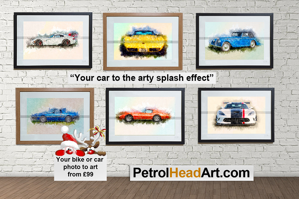 Personalised car art ideas for under £100