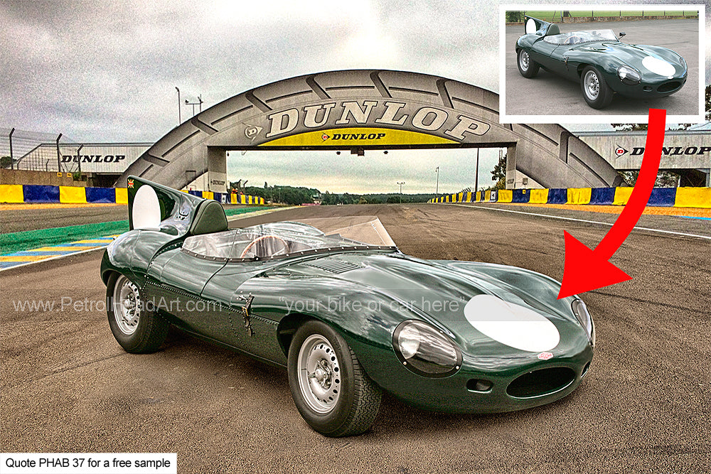 Le Mans Art Dunlop Bridge