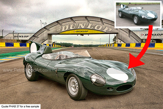 Le Mans Art Dunlop Bridge
