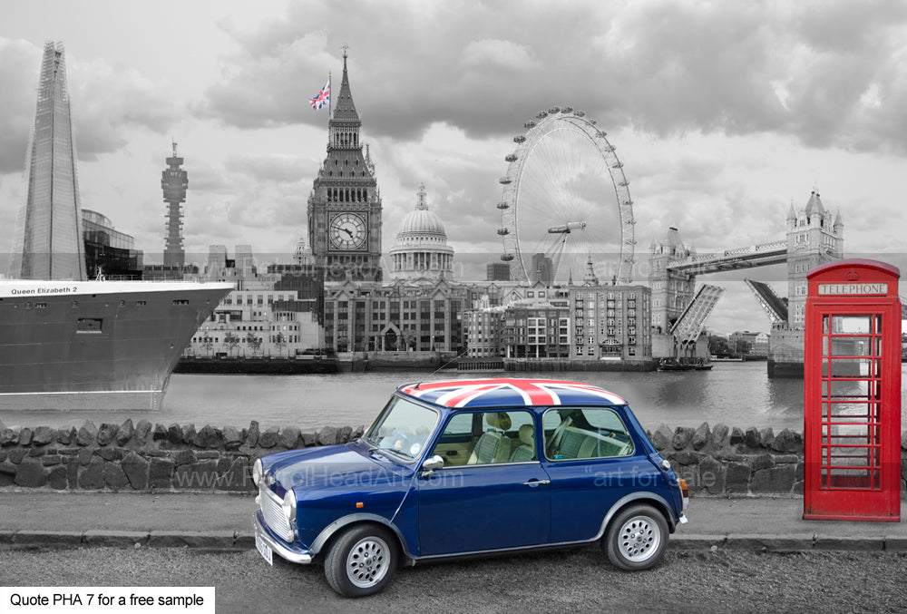 Mini London Art For Sale