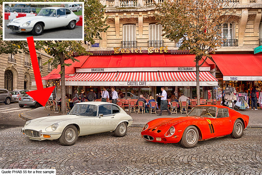 Personalised Ferrari Art