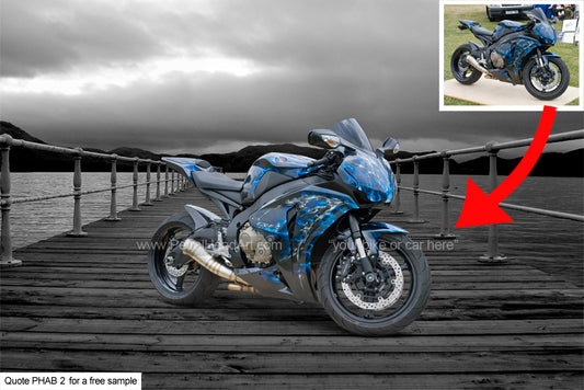 Personalised Motorbike Art