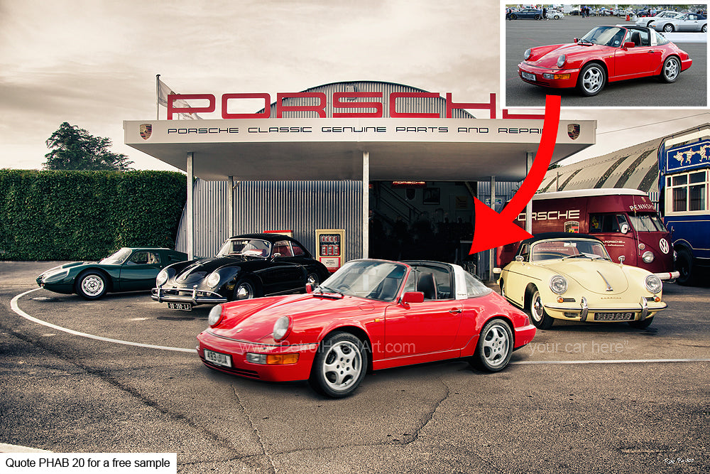 Porsche Wall Art