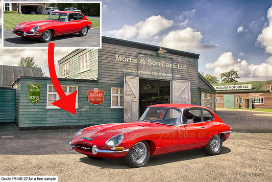 Unique British Car Art