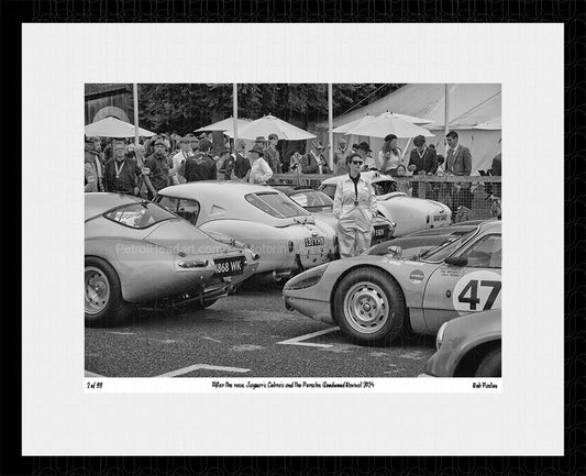 Goodwood Revival 2024 E-Type Cobra and Porsche Art