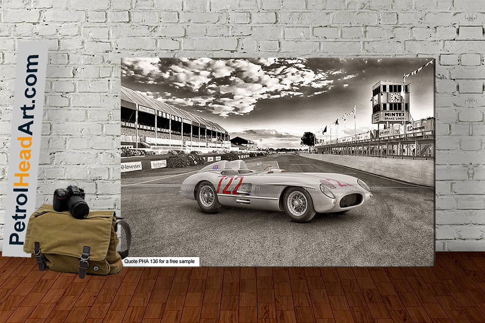 Mercedes 300 SLR 722 Wall Art For Sale