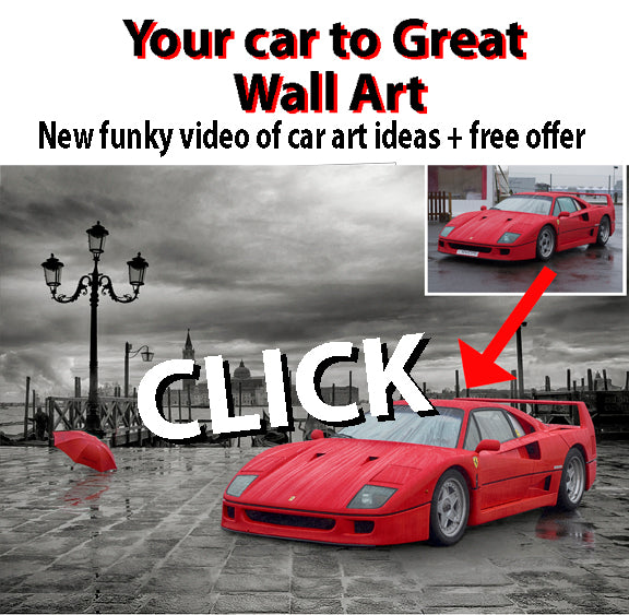 Load video: Personalised Car Art
