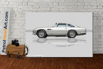 Aston Martin DB5 Art For Sale