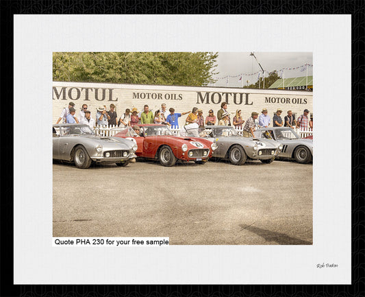 Classic Ferrari 250 275 Art at Goodwood