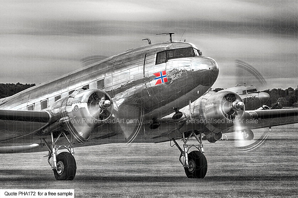 Dakota DC3 Art For Sale