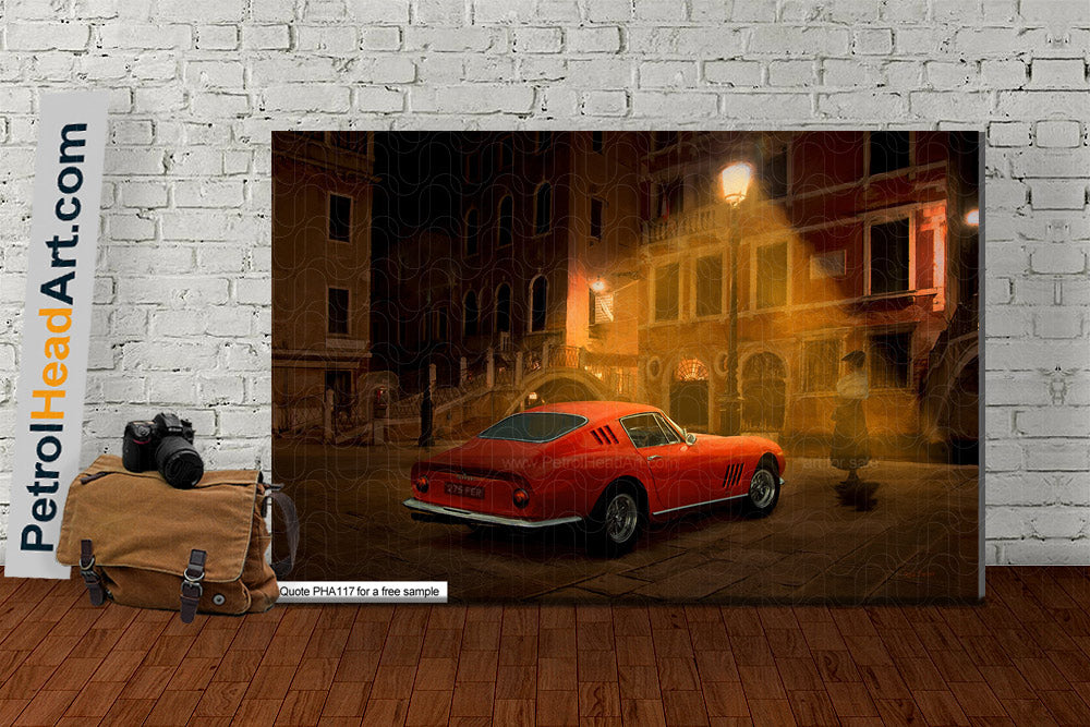 Ferrari Art 275 In Venice Art For Sale