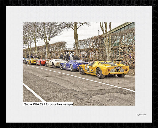 GT40 Goodwood Racing Art