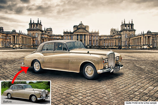 Blenheim Palace Classic Background For Your Car
