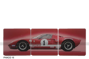 Ford GT40 Red Art Coasters