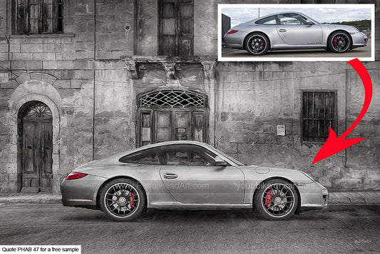 Bespoke Car Wall Art