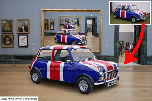 car wall art ideas