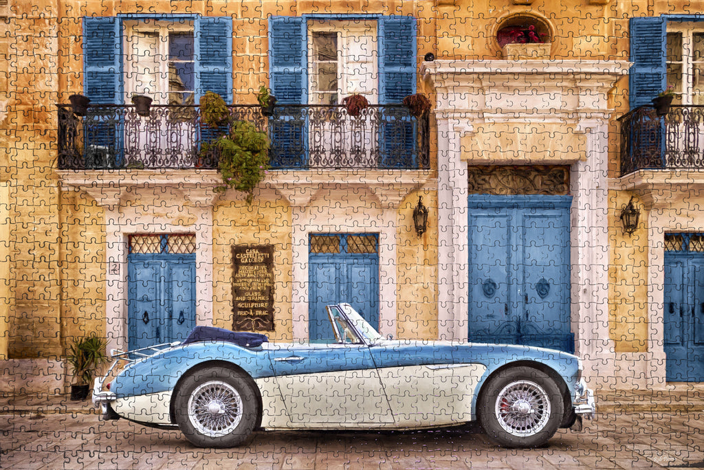 Classic Car Jigsaw Puzzle Austin Healey