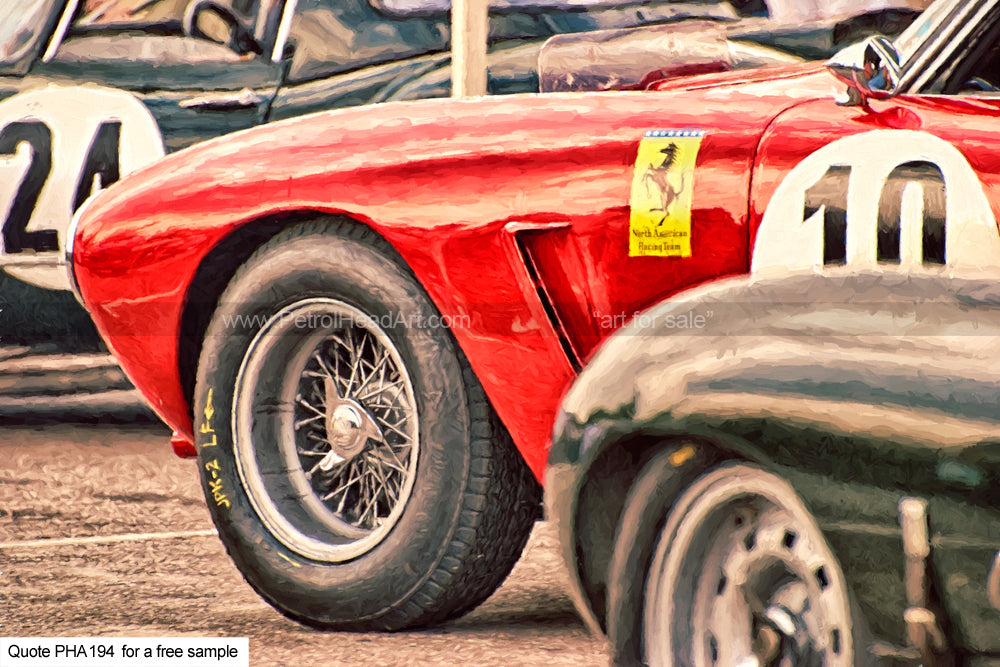 Ferrari Art 2 Art For Sale