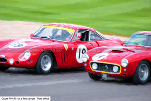 Ferrari Racing Art For Sale