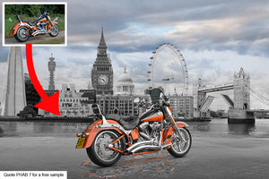 Harley Art London Background