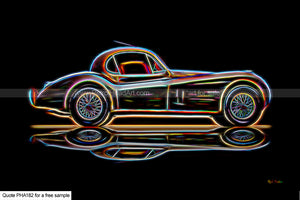 Jaguar XK Art For Sale