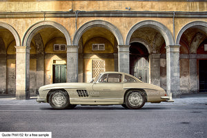 Mercedes Gullwing Art For Sale Greetings Card