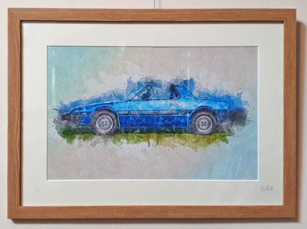 Personalised car art ideas for under £100 Arty Splash Car Art