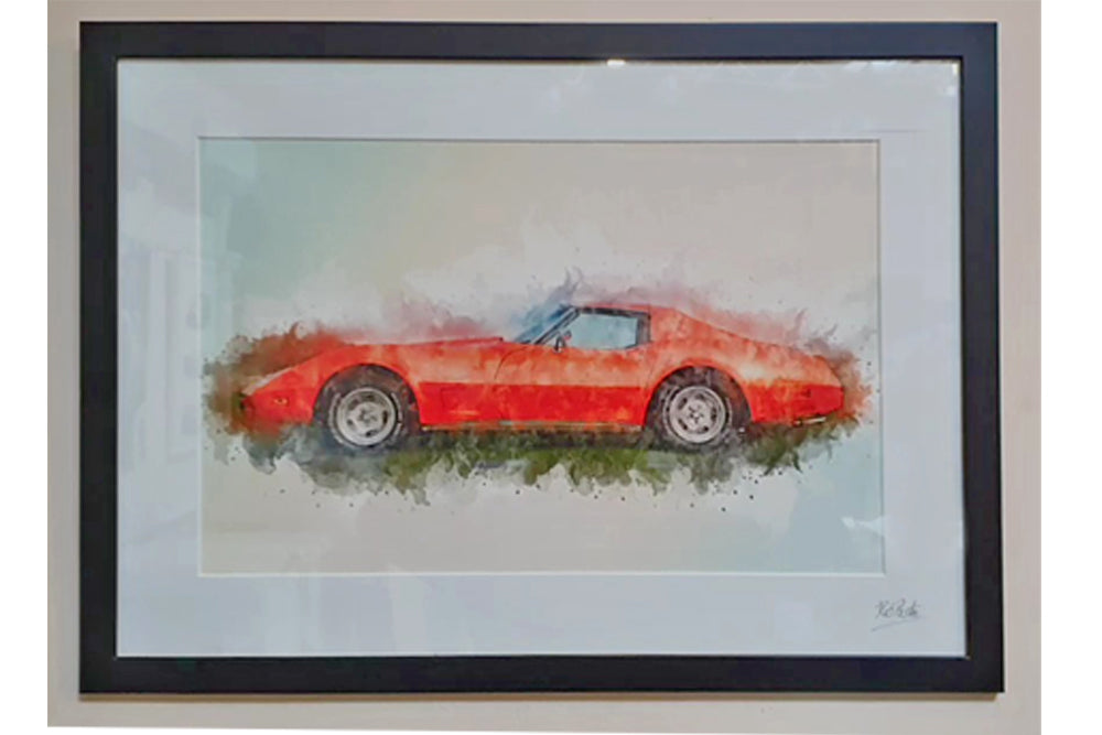 Personalised car art ideas for under £100 Arty Splash Car Art