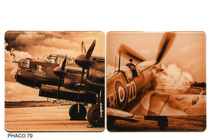 Spitfire & Lancaster Coasters